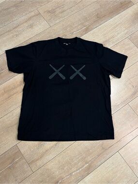Uniqlo KAWS + Andy Warhol UT Graphic T-Shirt Black XL